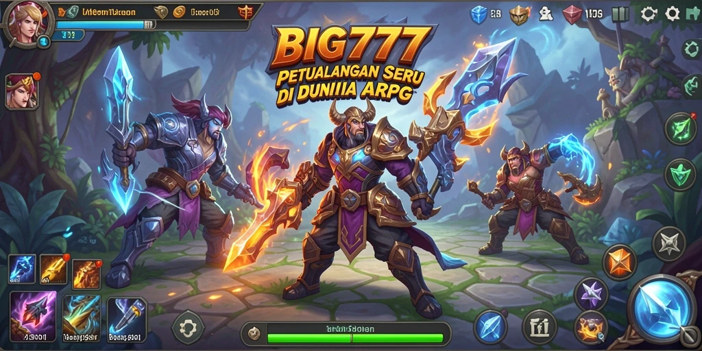 Menampilkan pertarungan epik dan karakter unik dalam BIG777.