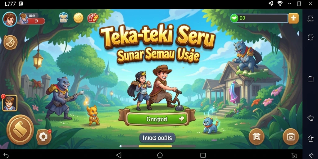 Tampilan gameplay puzzle L777 yang menarik dan menantang.