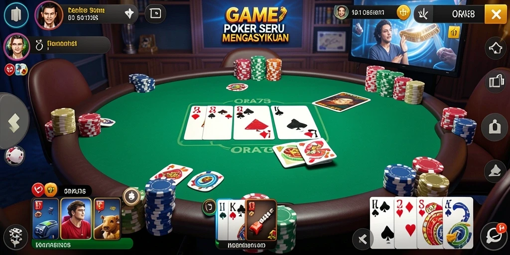 Tampilan gameplay seru dan interaktif dalam ORA78.
