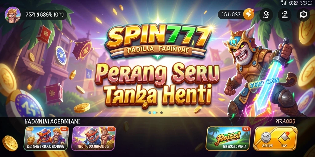 Tampilan action intens di SPIN777 dengan aksi seru.