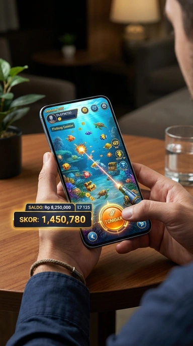Screenshot menu navigasi aplikasi armada777.
